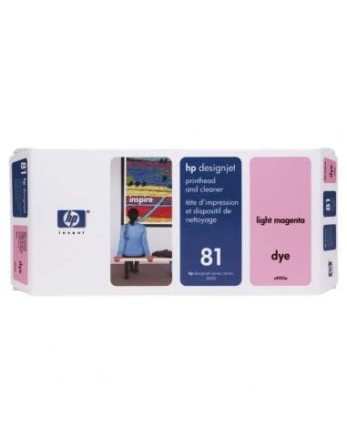 Originale HP inkjet testina di stampa dye + dispositivo di pulizia 81 - magenta chiaro - C4955A