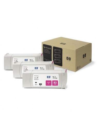 Originale HP inkjet conf. 3 cartucce dye 83 - 680 ml - magenta - C5074A