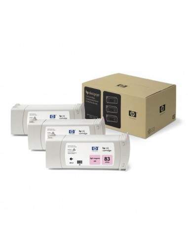 Originale HP inkjet conf. 3 cartucce dye 83 - 680 ml - magenta chiaro - C5077A