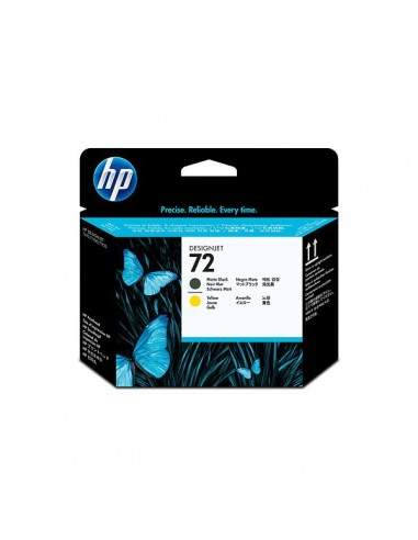 Originale HP inkjet testina di stampa 72 - nero opaco +giallo - C9384A