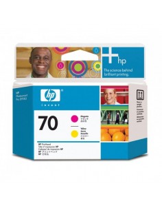 Originale HP inkjet testina di stampa 70 - magenta +giallo - C9406A