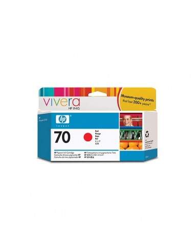 Originale HP inkjet cartuccia ink pigmentato 70 - 130 ml - rosso - C9456A