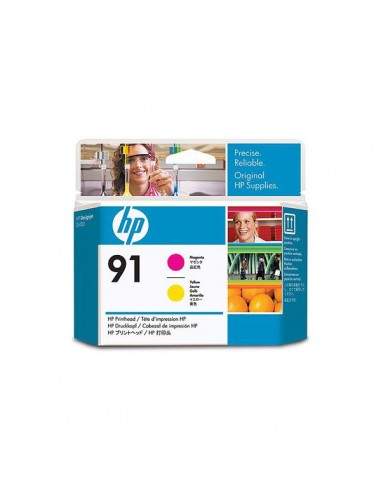 Originale HP inkjet testina di stampa 91 - magenta +giallo - C9461A