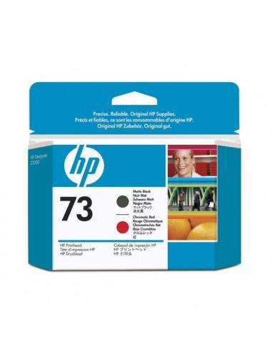 Originale HP inkjet testina di stampa 73 - nero opaco rosso cromatico - CD949A