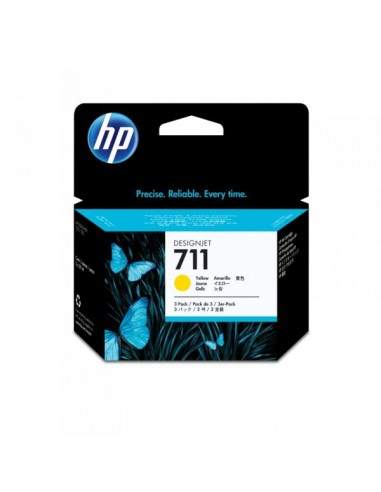 Originale HP inkjet conf. 3 cartucce 711 - 29x3 ml - giallo - CZ136A