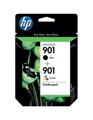 Originale HP inkjet conf. 2 cartucce 901 - nero +tricromia - SD519AE