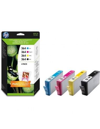 Originale HP inkjet conf. 4 cartucce 364 - n+c+m+g - N9J73AE