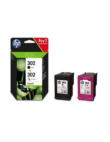 Originale HP inkjet combo pack cartucce 302 - nero +colore - X4D37AE