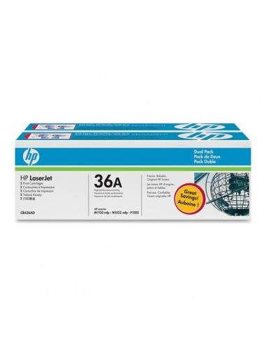 Originale HP laser conf. 2 toner 36A - nero - CB436AD