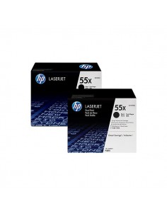 Originale HP laser conf. 2 toner A.R. 55X - nero - CE255XD