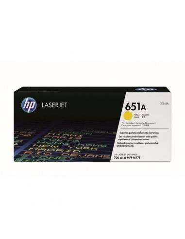 Originale HP laser toner ColorSphere 651A - giallo - CE342A