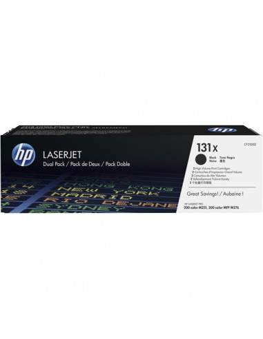 Originale HP laser conf. 2 toner 131X - nero - CF210XD