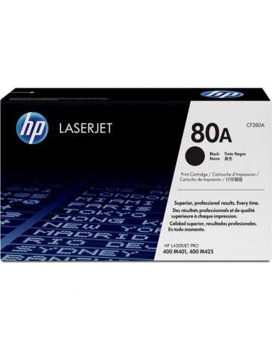 Originale HP laser toner 80A - nero - CF280A