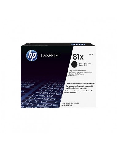 Originale HP laser toner A.R. 81X - nero - CF281X