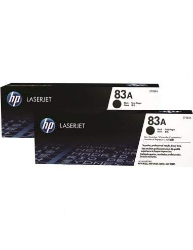 Originale HP laser conf. 2 toner 83A - nero - CF283AD