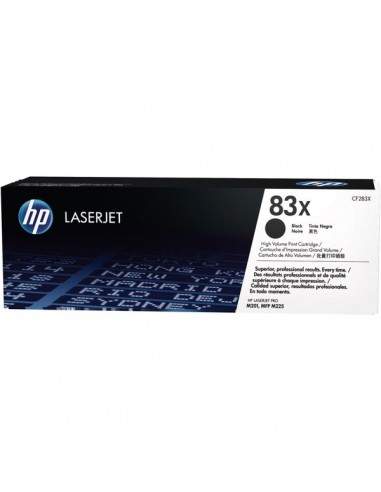 Originale HP laser toner 83X - nero - CF283X