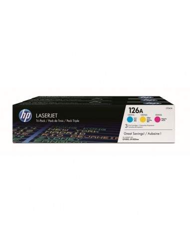 Originale HP laser conf. 3 toner 126A - c+m+g - CF341A