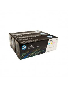 Originale HP laser conf. 3 toner 305A - c+m+g - CF370AM