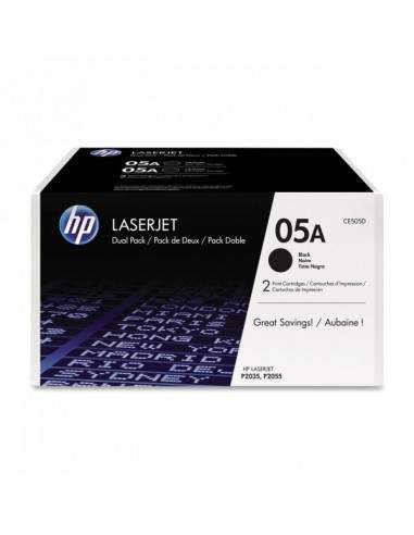 Originale HP laser conf. 2 toner 05A - nero - CE505D