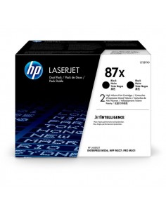 Originale HP laser conf. 2 toner A.R. 87X - nero - CF287XD