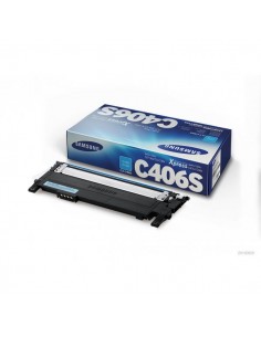 Originale Samsung laser toner CLT-C406S - ciano - ST984A
