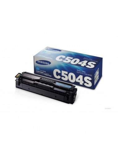 Originale Samsung laser toner CLT-C504S - ciano - SU025A