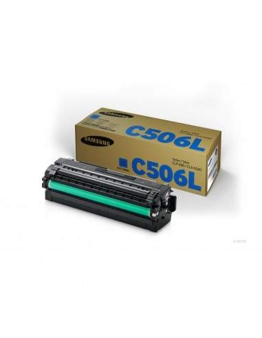 Originale Samsung laser toner A.R. CLT-C506L - ciano - SU038A