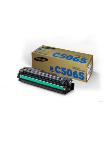 Originale Samsung laser toner CLT-C506S - ciano - SU047A