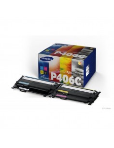 Originale Samsung laser conf. 4 toner CLT-P406C - n+c+m+g - SU375A