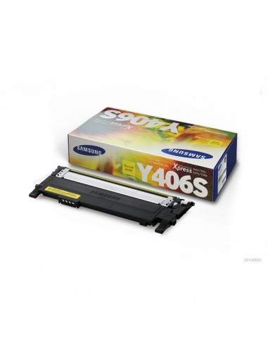 Originale Samsung laser toner CLT-Y406S - giallo - SU462A