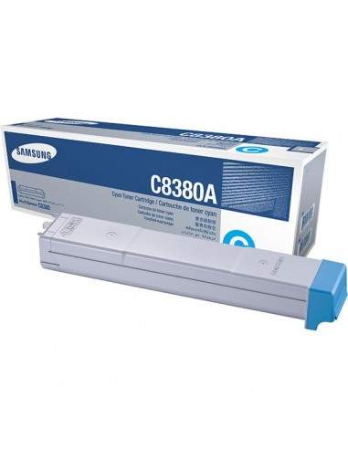Originale Samsung laser toner CLX-C8380A - ciano - SU575A