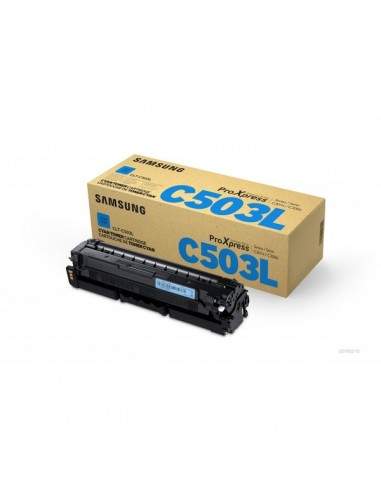 Originale Samsung laser toner CLT-C503L - ciano - SU014A