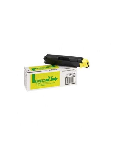 Originale Kyocera-Mita laser toner TK-590Y - giallo - 1T02KVANL0