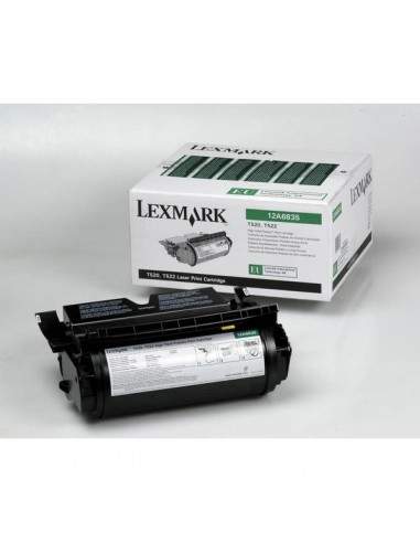 Originale Lexmark laser toner A.R. - nero - 12A6835