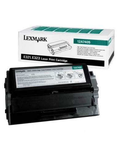 Originale Lexmark laser toner A.R. - nero - 12A7405
