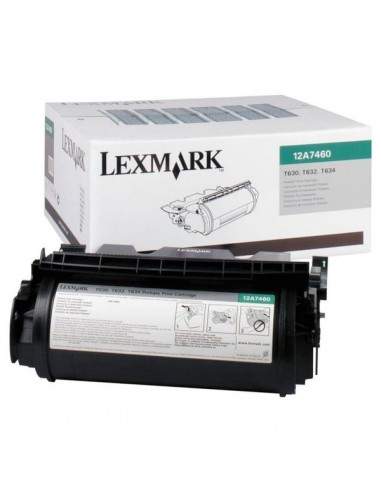 Originale Lexmark laser toner - nero - 12A7460