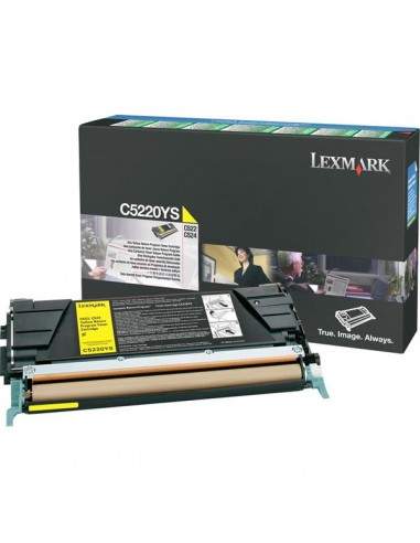 Originale Lexmark laser toner - giallo - C5220YS