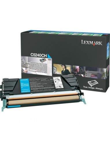 Originale Lexmark laser toner A.R. - ciano - C5240CH