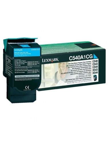 Originale Lexmark laser toner - ciano - C540A1CG