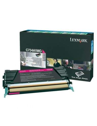 Originale Lexmark laser toner - magenta - C734A1MG