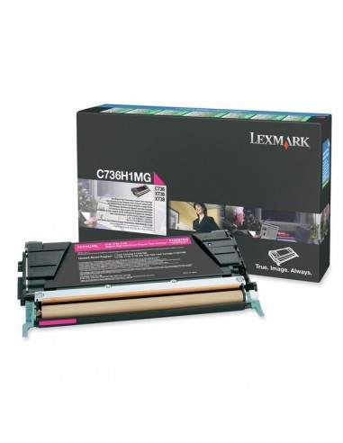 Originale Lexmark laser toner A.R. - magenta - C736H1MG