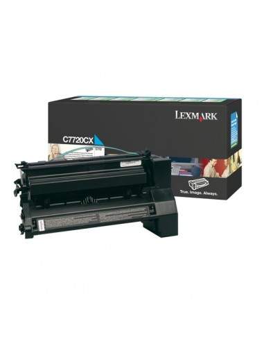 Originale Lexmark laser toner A.R. - ciano - C7720CX