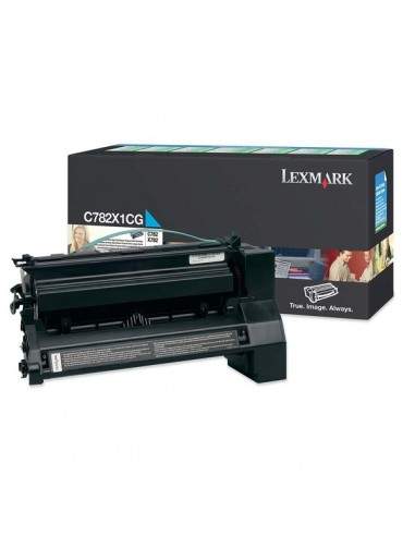 Originale Lexmark laser toner A.R. - ciano - C782X1CG