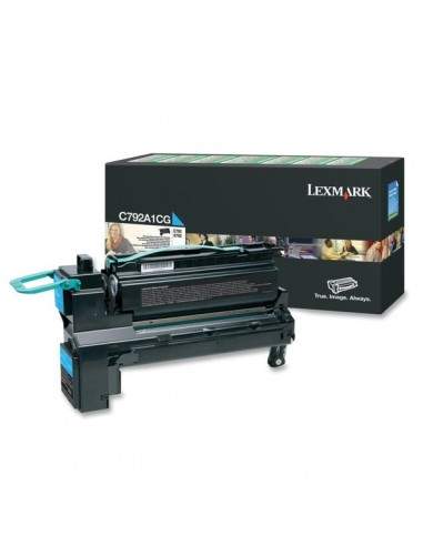 Originale Lexmark laser toner - ciano - C792A1CG