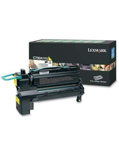 Originale Lexmark laser toner - giallo - C792A1YG