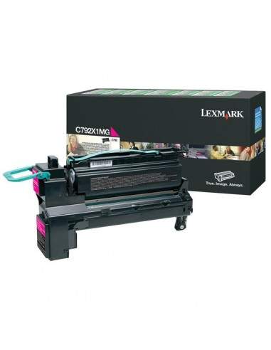 Originale Lexmark laser toner A.R. C792 - magenta - C792X1MG