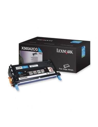 Originale Lexmark laser toner - ciano - X560A2CG
