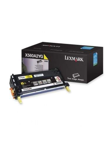 Originale Lexmark laser toner - giallo - X560A2YG