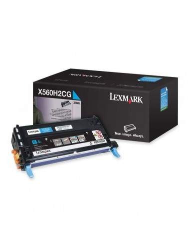 Originale Lexmark laser toner A.R. - ciano - X560H2CG