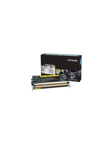 Originale Lexmark laser toner X746, X748 - giallo - X746A1YG